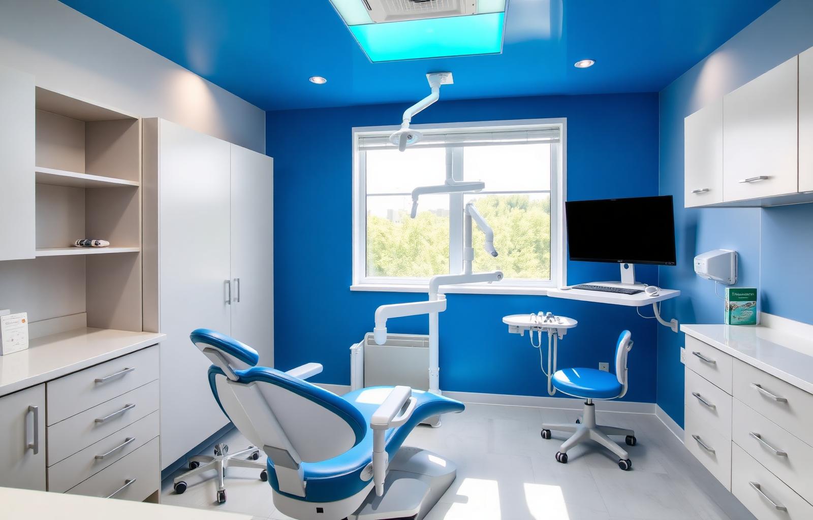 Modern dental clinic interior